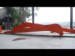 asta lunga di portata dell'escavatore