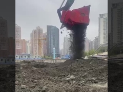calciatore di secchioni di pietra di campo importatore di motore idraulico