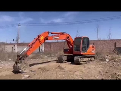 Escavatore usato Doosan DX150LC Capacità 15 tonnellate Servizio completo Storia Costruzione Miniera Trasferimento di terra