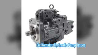 Soluzione per la sostituzione della pompa idraulica Komatsu PC55