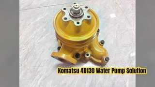 Pezzi di ricambio del motore della pompa idraulica di Komatsu 4D130 6114 61 1101