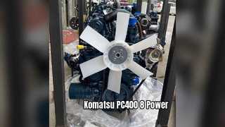 Escavatore Komatsu PC400-8 Centrale elettrica