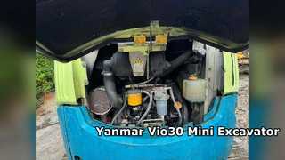 Prestazioni affidabili del miniescavatore Yanmar Vio30 usato