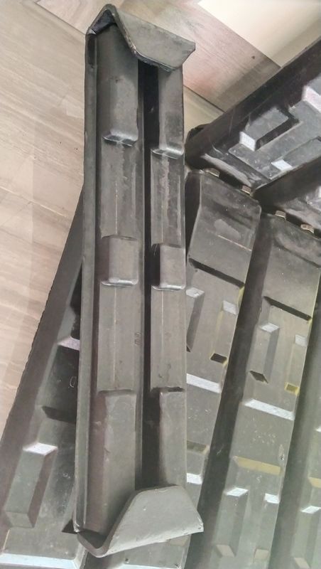 Calzature per escavatori a gomma 200 mm 300 mm 400 mm 500 mm 600 mm