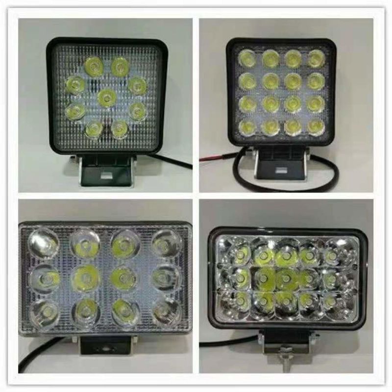 48w Scavatori di ricambio 12V 24V Scavatori luce di lavoro per camion Scavatori auto e auto