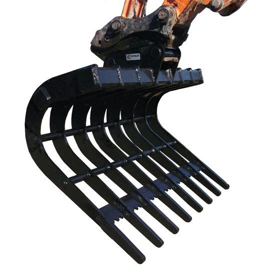Scavatori di fabbrica Rake di bonifica terra 1 - 100 tonnellate Scavatori Rake Q345 / NM400