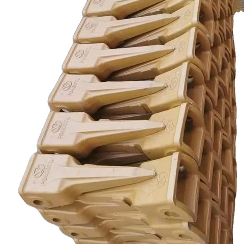 Adaptatore di denti a secchio per escavatori e piastra della lama miglior prezzo e denti a secchio duro