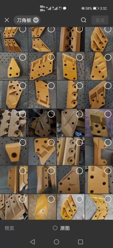 Adaptatore di denti a secchio per escavatori e piastra della lama miglior prezzo e denti a secchio duro