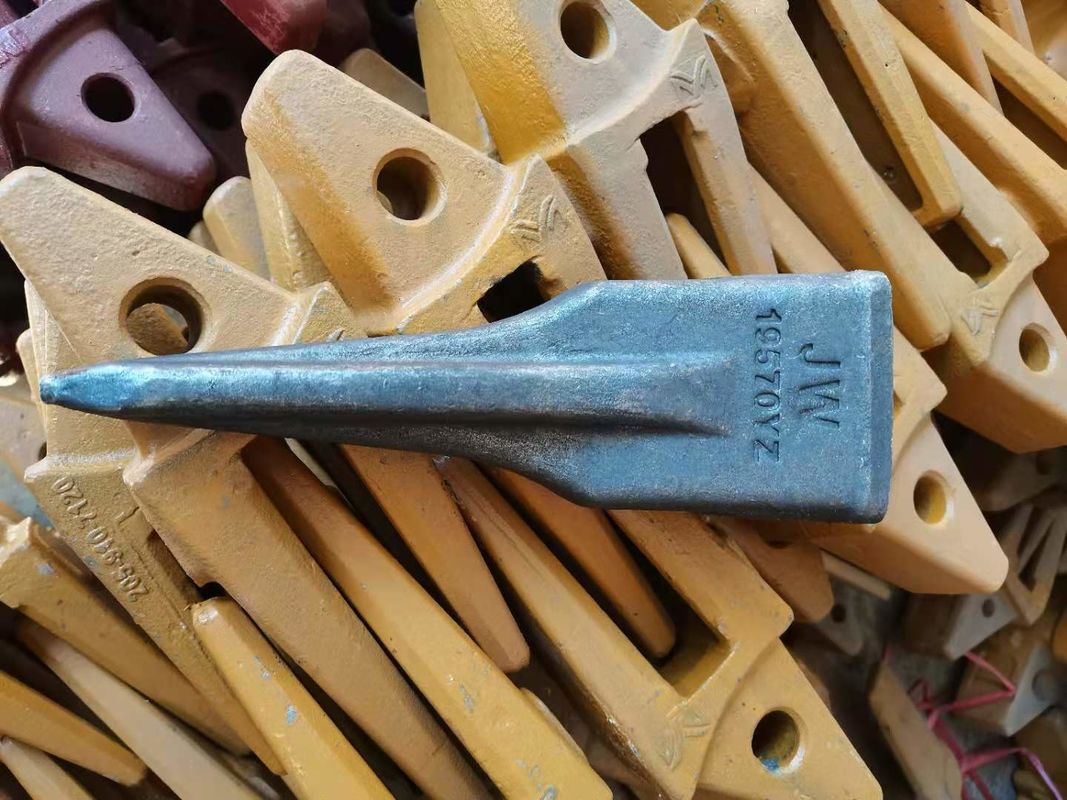 Parti di secchio di escavatore forgiato denti e adattatore per EX100-2 Max apertura mascella 500