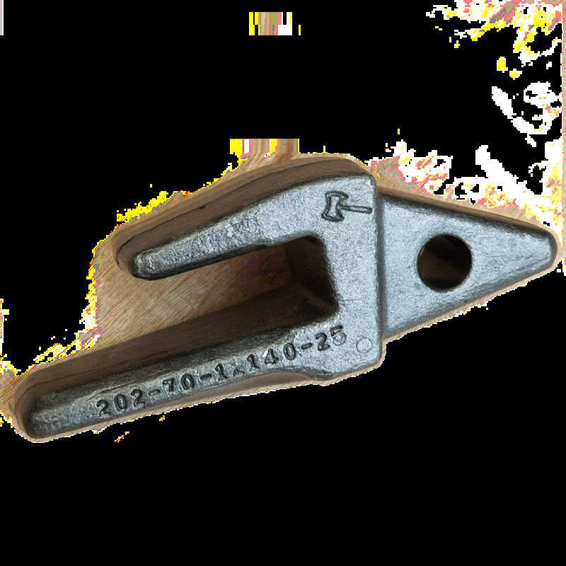 Forgiazione di denti di secchio di ferro PC60 denti di roccia per secchio di escavatore