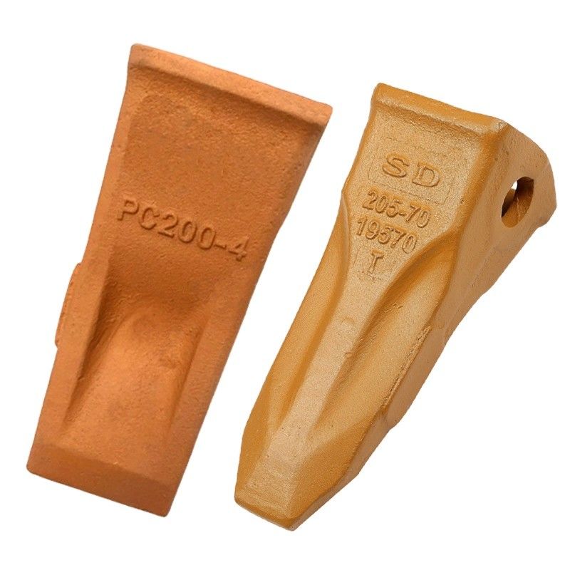 Scavatore per lavori di terra Adaptatore denti di secchio PC 200 Komatsu Scavatore Ricambi
