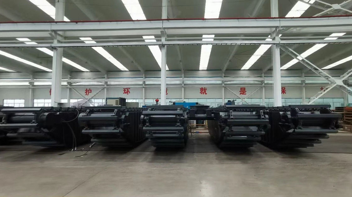 Escavatore anfibio galleggiante personalizzato Pontoon Q355B Q690 Q345BUparti di carrozzeria pista d'acqua utilizzata per Cat 320D PC200