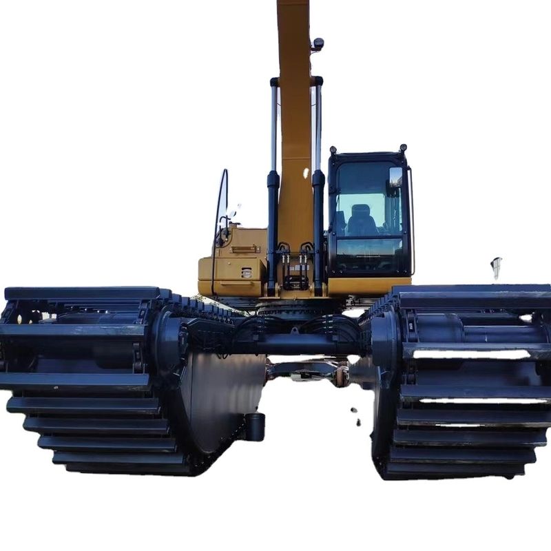 Pontoon anfibio galleggiante per scavatori idraulici personalizzati utilizzato per 320D 320C SY215 PC200