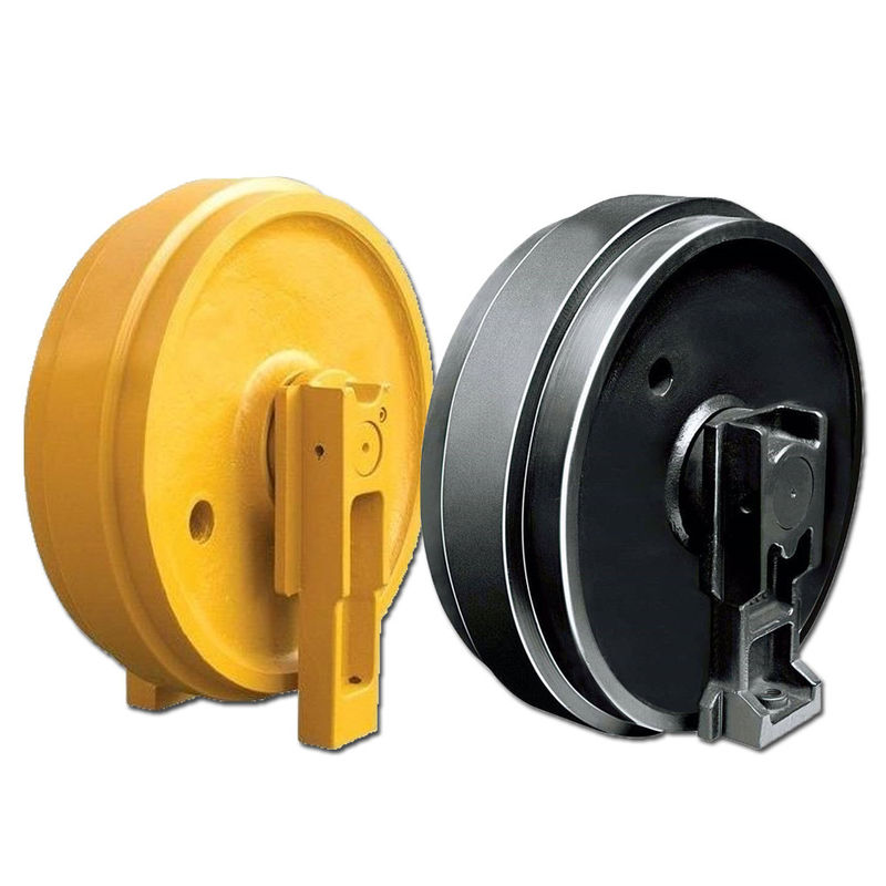 Assy per mini escavatori ruote bulldozer parti gomma idler js220 pc20 pc60 pc200 pc300 ex120-2 js220