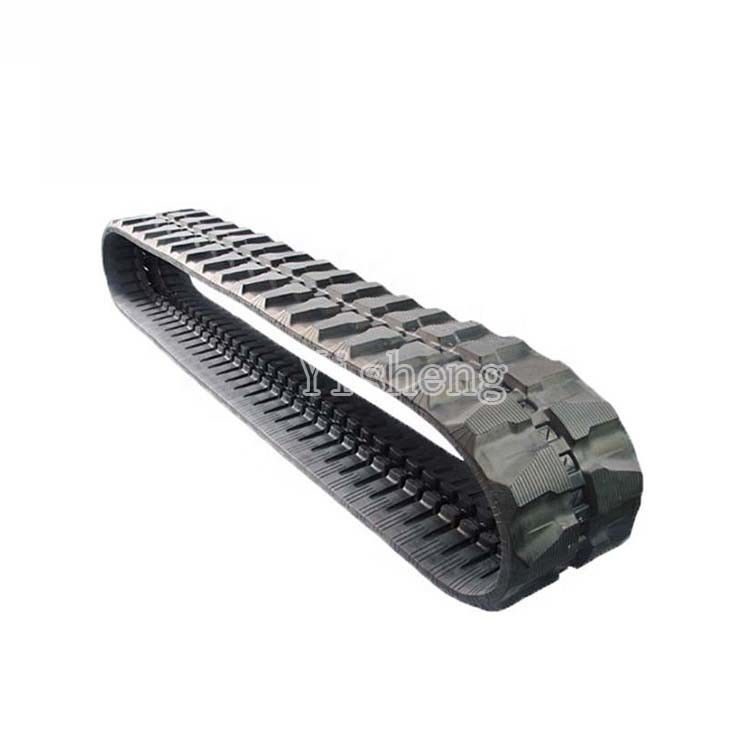 Prezzo basso Alta qualità resistente all'usura pesante resistenza scavatori macchine parte 400x72.5Wx76 pista di gomma da striscio