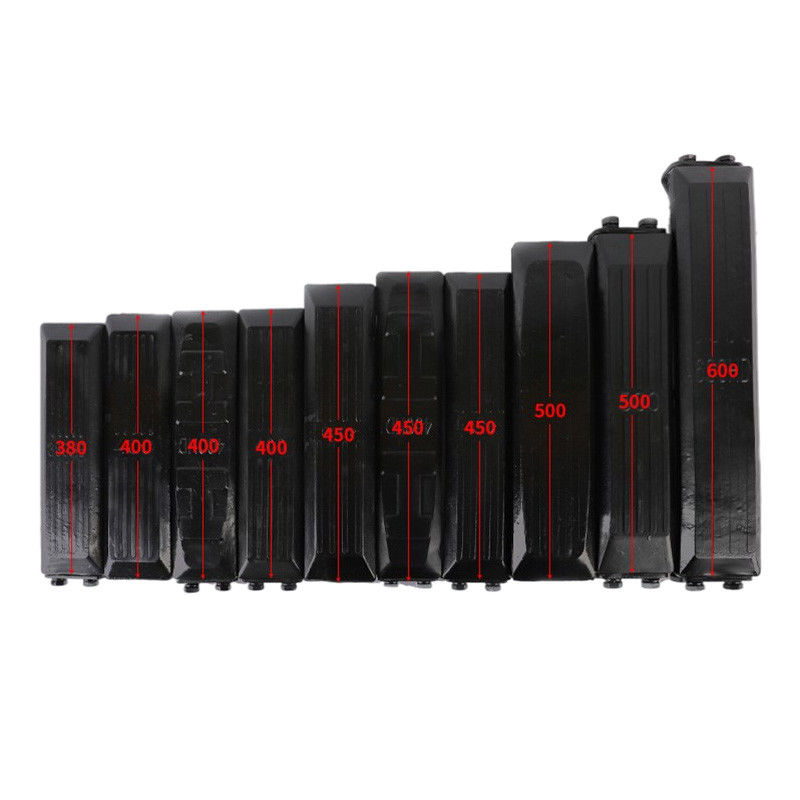 Calzature per escavatori a gomma 200 mm 300 mm 400 mm 500 mm 600 mm