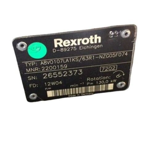 DX 500 gruppo pompa idraulica per escavatore A8VO107LA1KS63R1-NZG05F074 Pompa idraulica principale rotante per perforazione A8VO SERIE