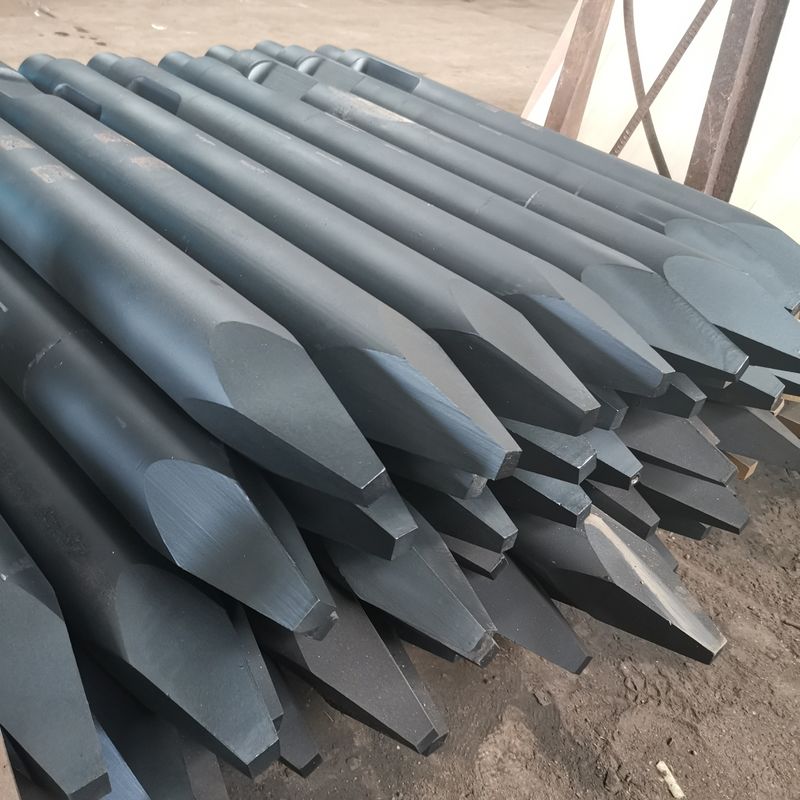 parti di escavatori rompicogliere idraulico martello mattone 68mm rompicogliere idraulico cincelli strumento di tipo cuneo 135mm 140mm