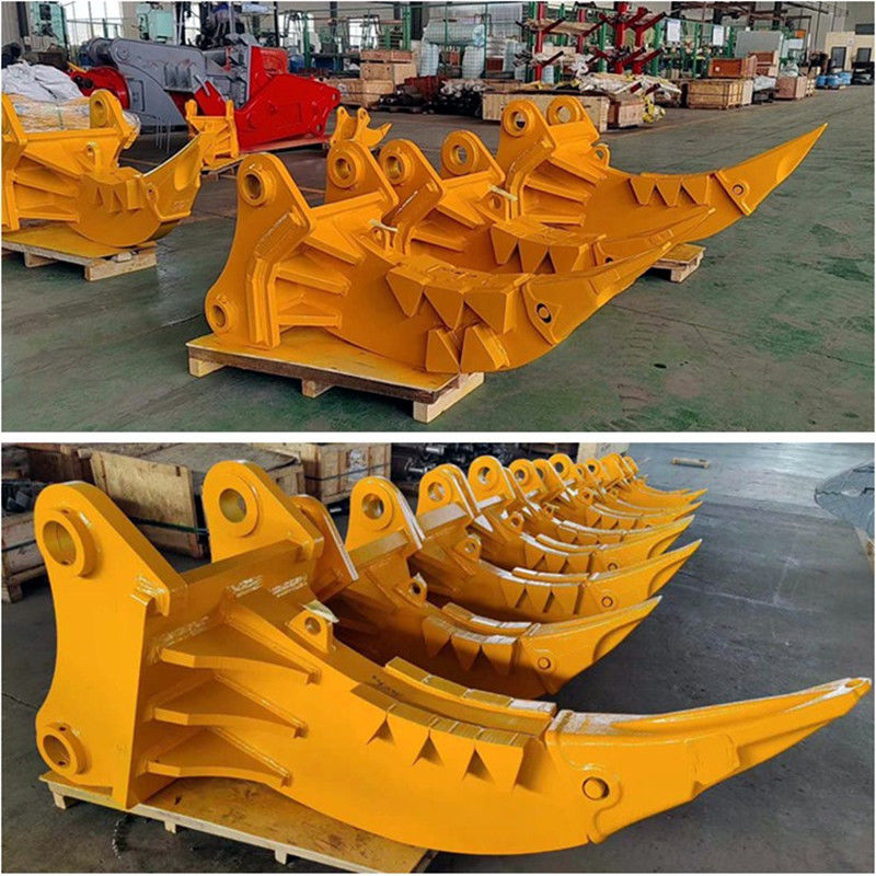Scavatori di fabbrica Rake di bonifica terra 1 - 100 tonnellate Scavatori Rake Q345 / NM400