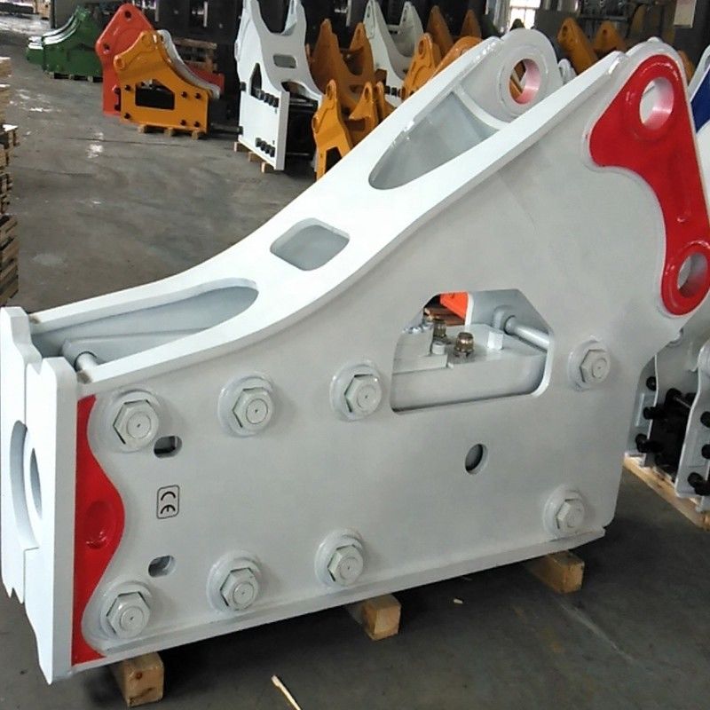 Ingrosso Diametro68 100 140 185 mm Escavatore ad alta frequenza Concreto Vibrazione Pietra Macchina di rottura idraulica Jack Hamm