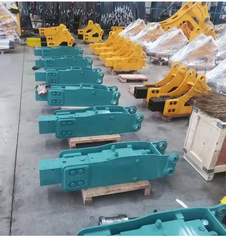 Ingrosso Diametro68 100 140 185 mm Escavatore ad alta frequenza Concreto Vibrazione Pietra Macchina di rottura idraulica Jack Hamm