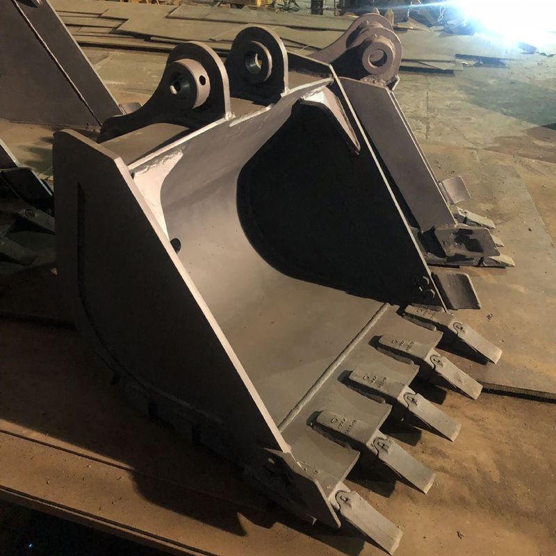 EC55B Excavator Rock Bucket Q355B Heavy Duty Excavator Bucket per scavare fango