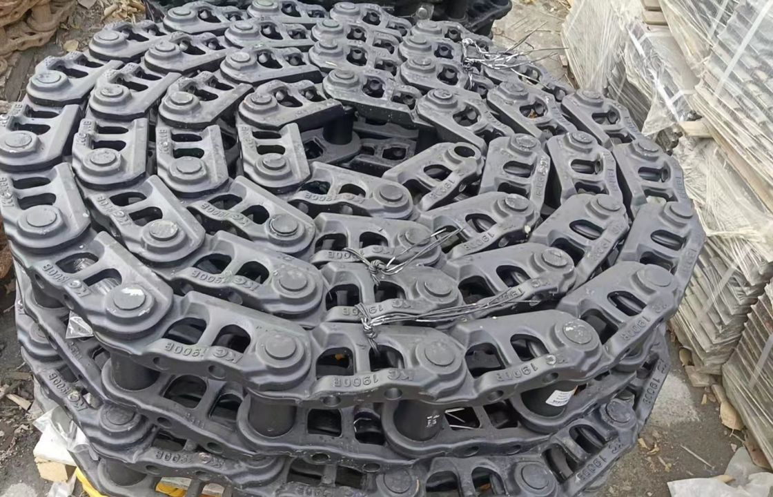 Sk200 Parti di escavatore sotto telaio Parti di pista di collegamento di pista di scarpe di pista di rullo Top Bottom Roller Sprokcet Idler