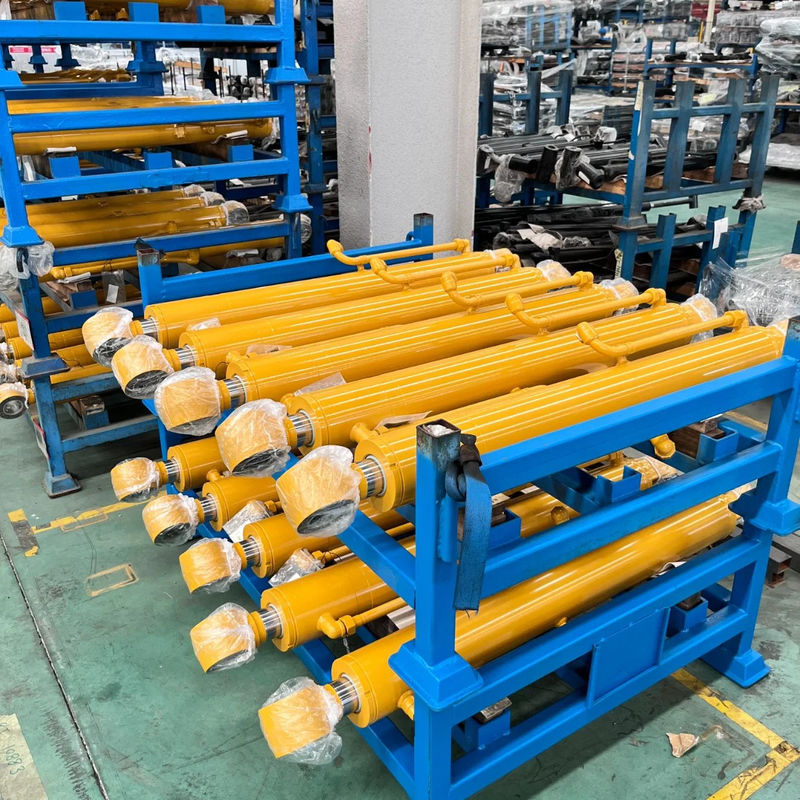 Scavatori idraulici cilindro a boom braccio cilindro secchio cilindro utilizzato per komatsu Kobelco scavatori