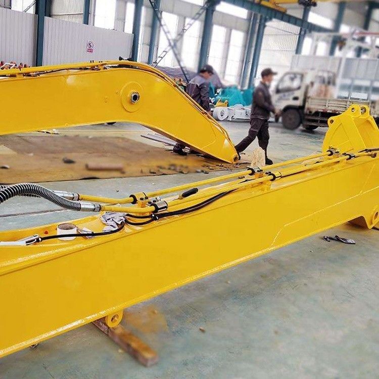 Boom esteso personalizzato per escavatore Boom e bastone Q355B Estensione Big Boom utilizzato per la demolizione di edifici di escavatori