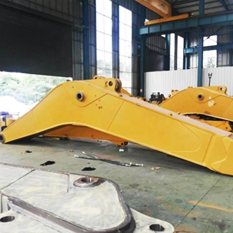 Boom esteso personalizzato per escavatore Boom e bastone Q355B Estensione Big Boom utilizzato per la demolizione di edifici di escavatori