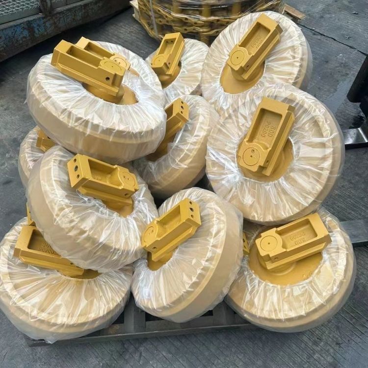 parti di escavatore dozer idler anteriore 6t-2614 bulldozer regolare rotolo idler anteriore t200 d3g d4d d6 d6h d8r d11n d65 320d 32