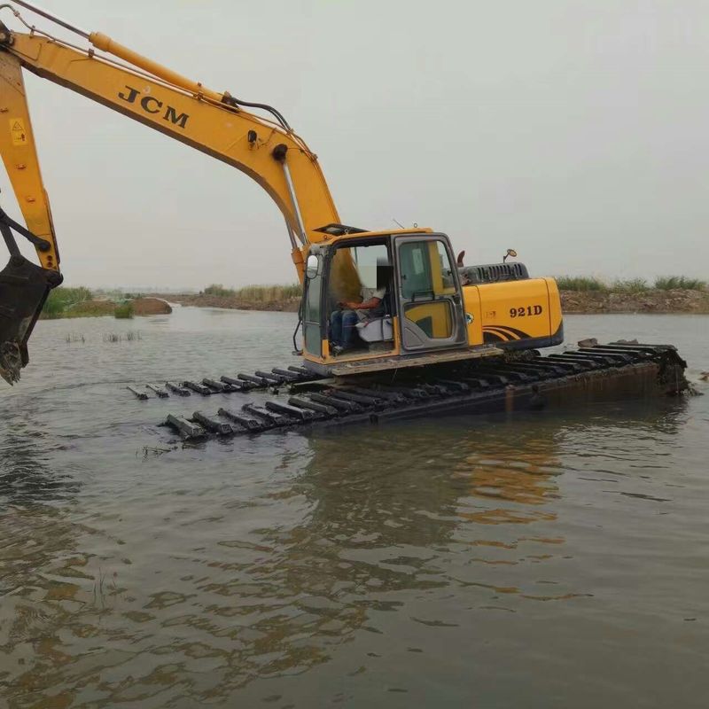 Pontoon anfibio galleggiante per scavatori idraulici personalizzati utilizzato per 320D 320C SY215 PC200