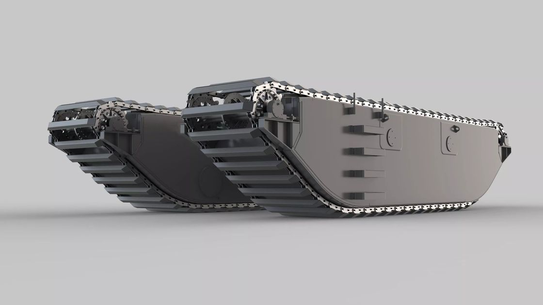Pontoon anfibio galleggiante per scavatori idraulici personalizzati utilizzato per 320D 320C SY215 PC200