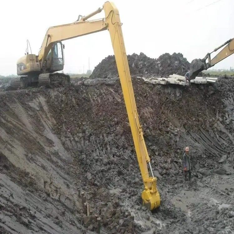 Cusomized Long Reach Boom Tunnel Arm Boom Q355B utilizzato per scavatori da 6-50 tonnellate