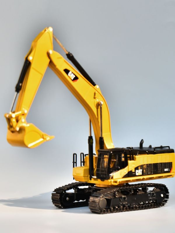 Carter CAT385C modello di escavatore in lega metallica ingegneria del suolo simulazione originale ornamenti per auto a mano