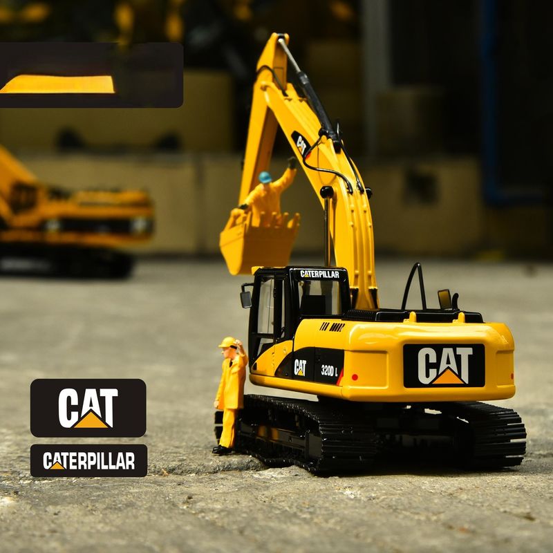 Carter CAT320DL escavatore modello originale di lega simulazione ingegneria decorazione del veicolo collezione di pezzi a mano ornamenti
