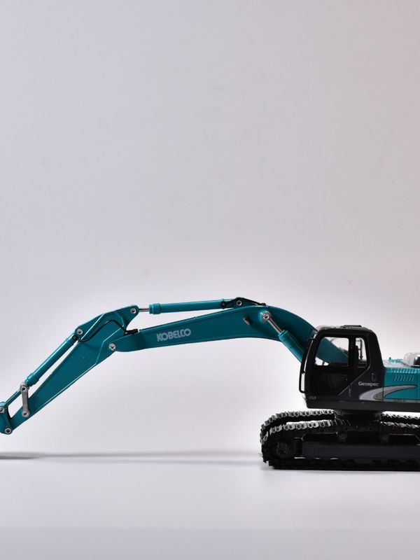 Modello di escavatore KOBELCO originale simulazione auto di lega di metallo Shinko SK200 decorazione non giocattoli