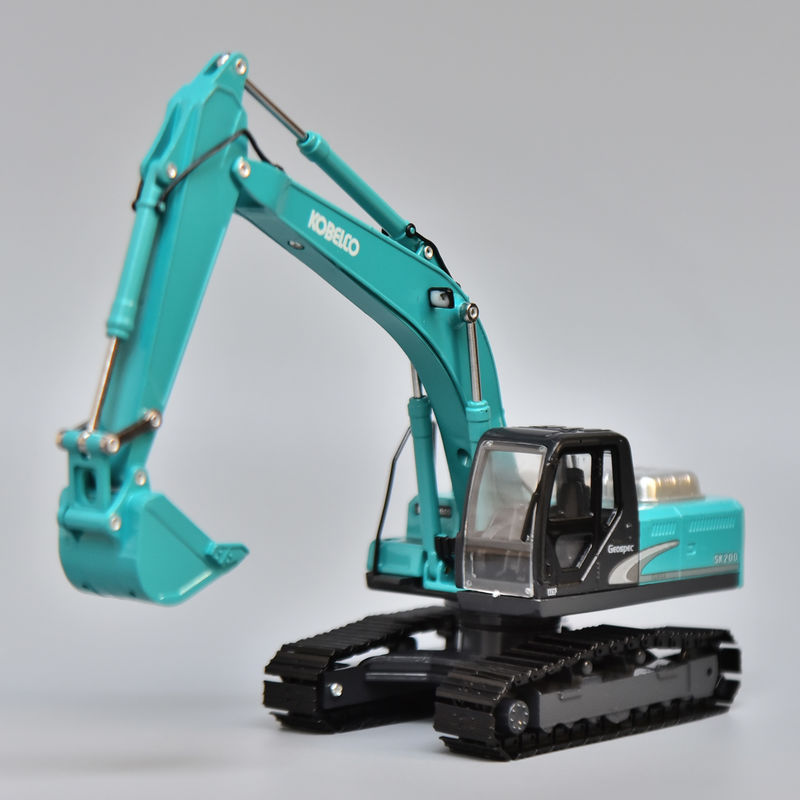 Modello di escavatore KOBELCO originale simulazione auto di lega di metallo Shinko SK200 decorazione non giocattoli
