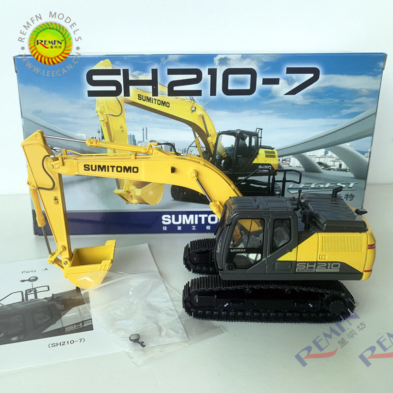 Sumitomo SH210-7 Escavatore in lega a calco modello 1 Veicolo da costruzione collezionabile a scala 50
