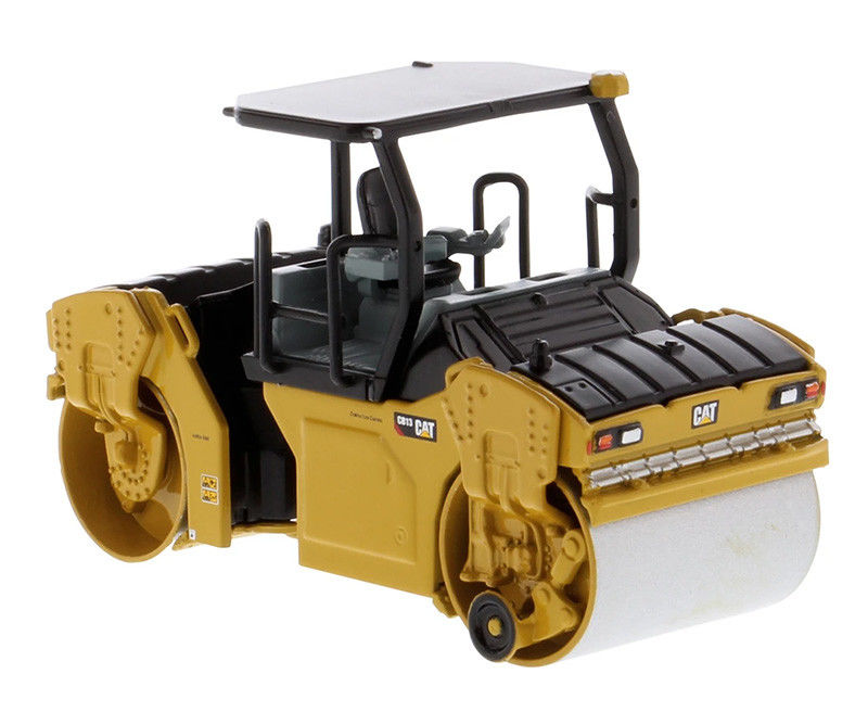 1-64 Scale Diecast  CB-13 Vibratory Roller Open Cab Construction Modello 85630