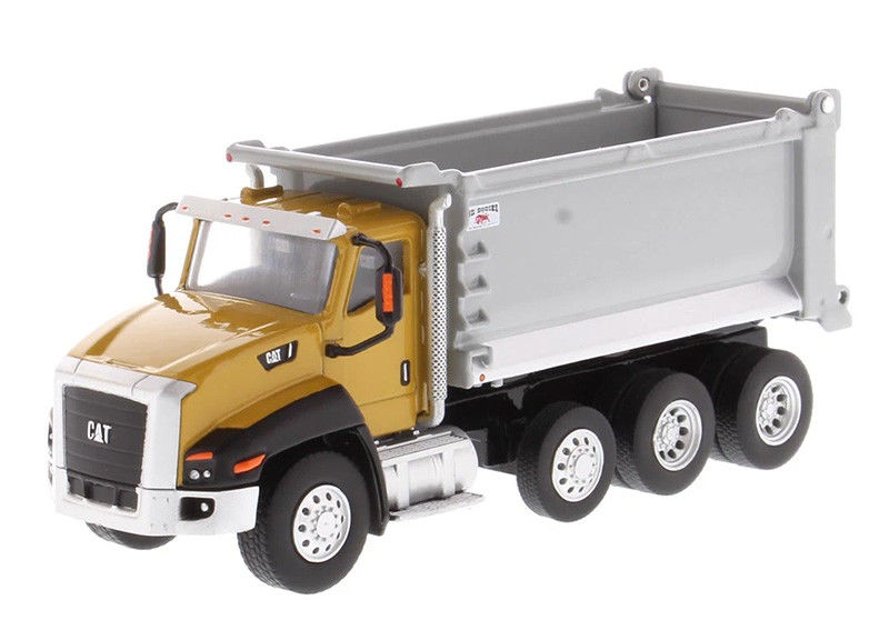 1 64 scala CAT CT660 Dump Truck Modello stampato di ingegneria veicolo giocattolo