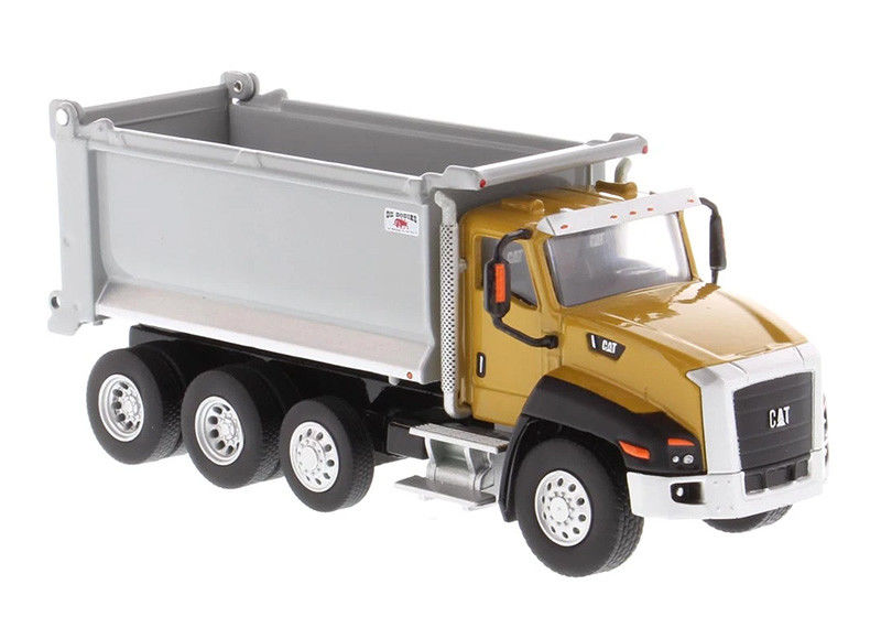 1 64 scala CAT CT660 Dump Truck Modello stampato di ingegneria veicolo giocattolo
