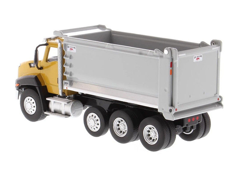 1 64 scala CAT CT660 Dump Truck Modello stampato di ingegneria veicolo giocattolo