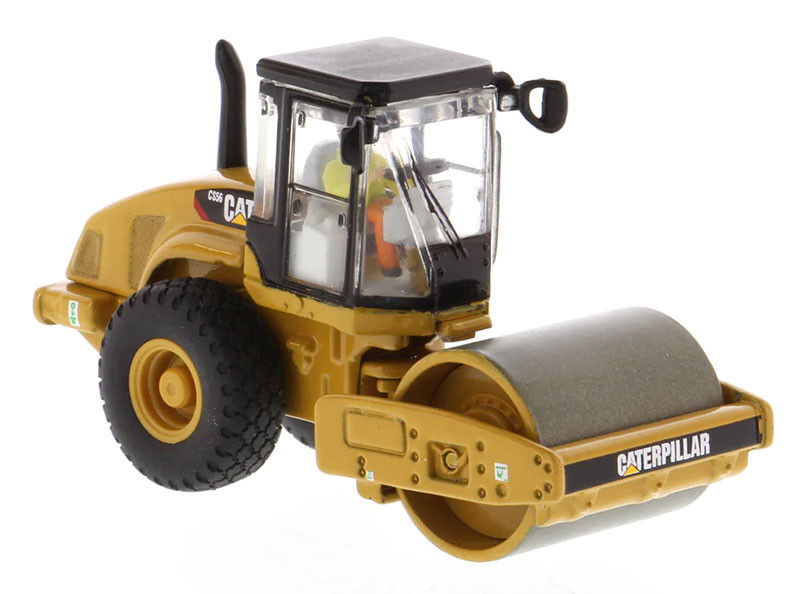 CAT CS56 Vibratore a tamburo liscio a scala 1:87 Modello di costruzione