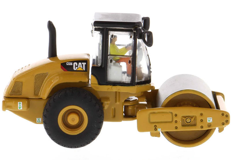 CAT CS56 Vibratore a tamburo liscio a scala 1:87 Modello di costruzione