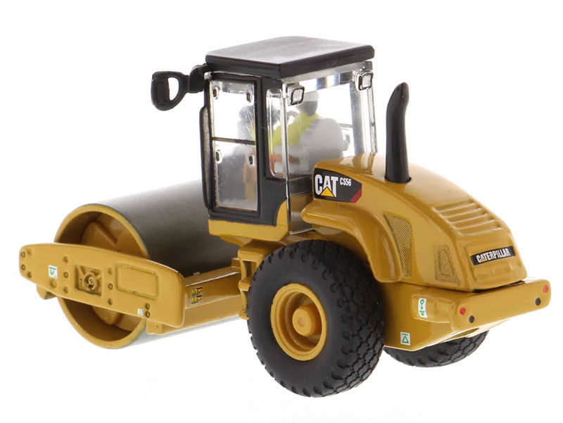 CAT CS56 Vibratore a tamburo liscio a scala 1:87 Modello di costruzione