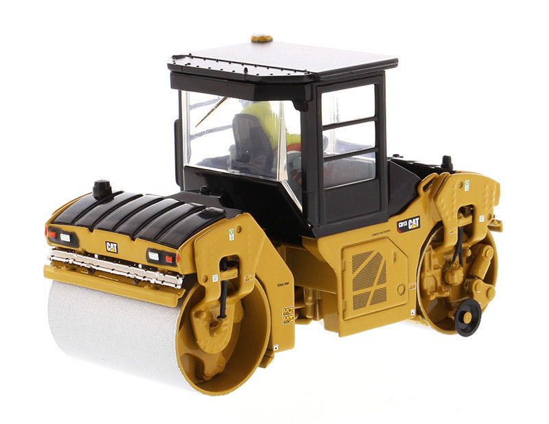 CAT CB-13 Road Roller Diecast Modello 1/50 Scale Replica di veicoli da costruzione in lega