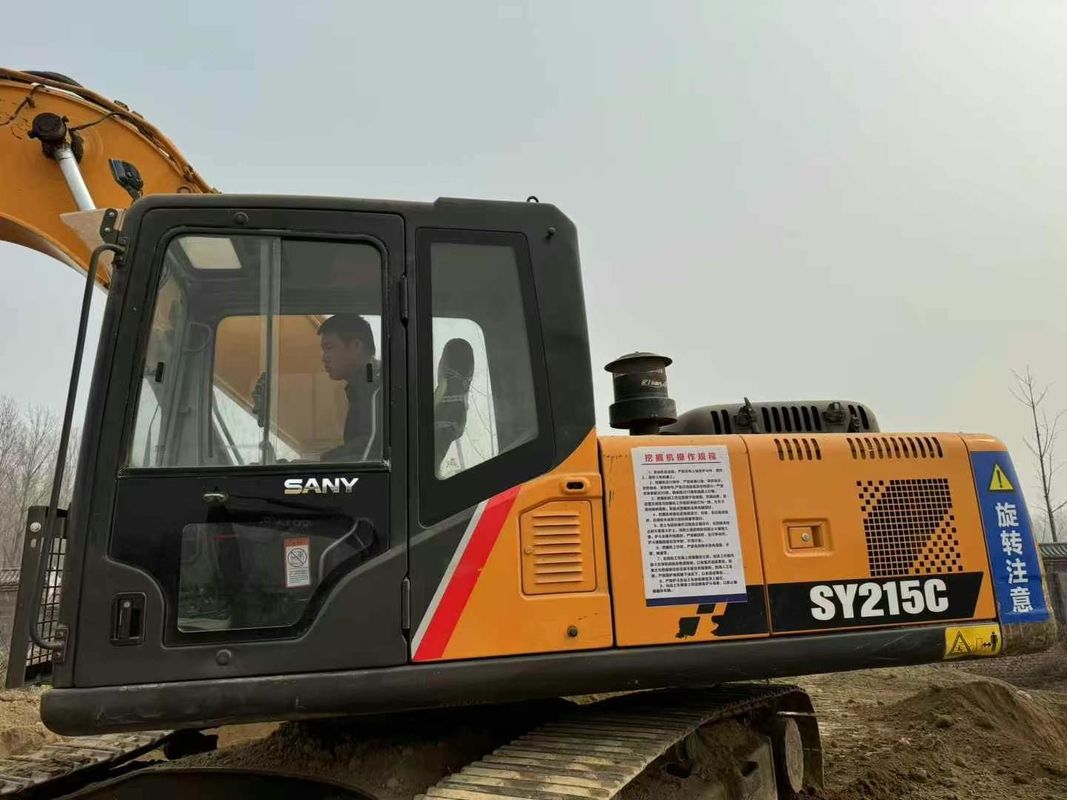 Usato Sany SY215-9 Crawler Excavator Heavy Duty Construction Machine prestazioni affidabili