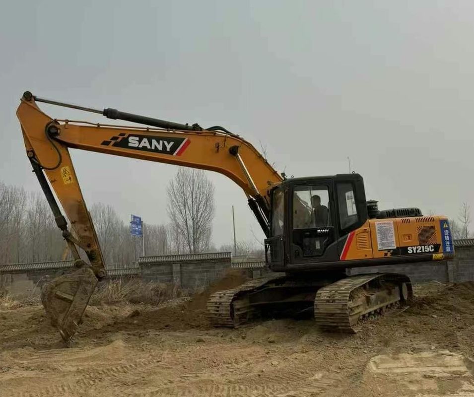 Usato Sany SY215-9 Crawler Excavator Heavy Duty Construction Machine prestazioni affidabili