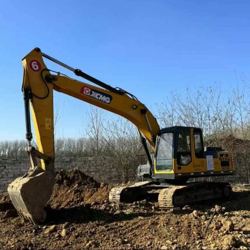 XCMG 215D 20 tonnellate usata scavatore da striscio pesante macchina da scavo per la costruzione industriale